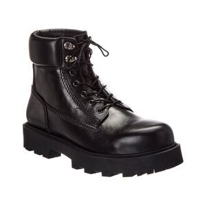 Givenchy Show Leather Boot, Black